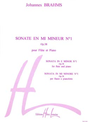 Sonate No. 1 Op. 38 en Mi min.