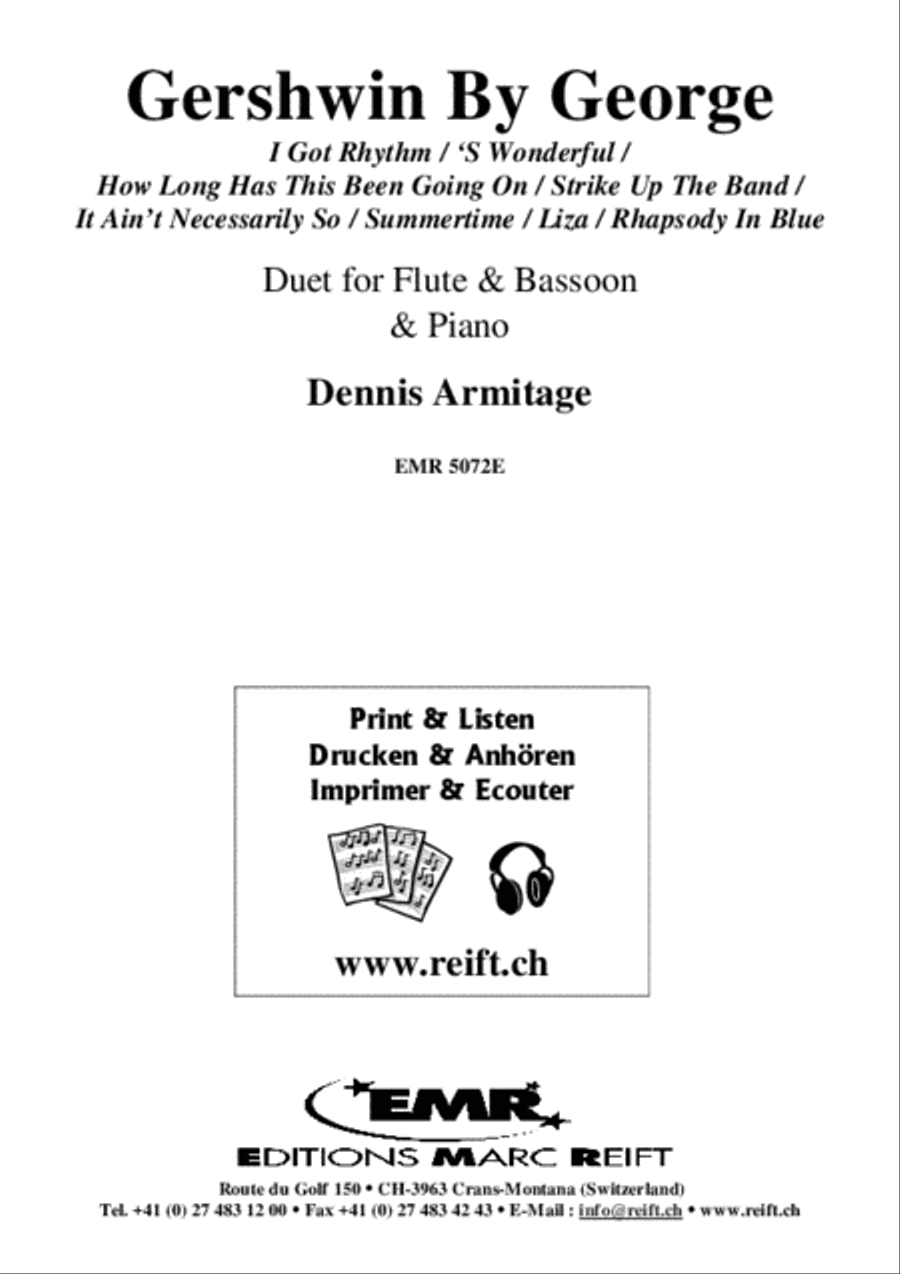 Gershwin By George Gershwin By George Woodwind Ensemble scores gallery preview page 2