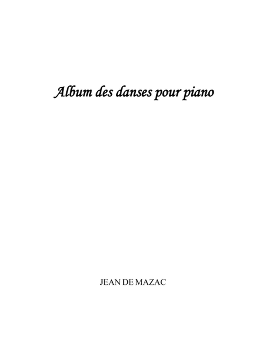 Album des danses pour piano image number null