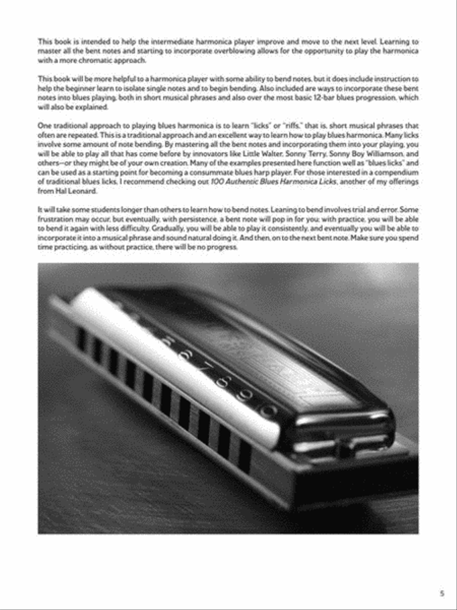 Blues Harmonica - Bending & Beyond Harmonica scores gallery preview page 6