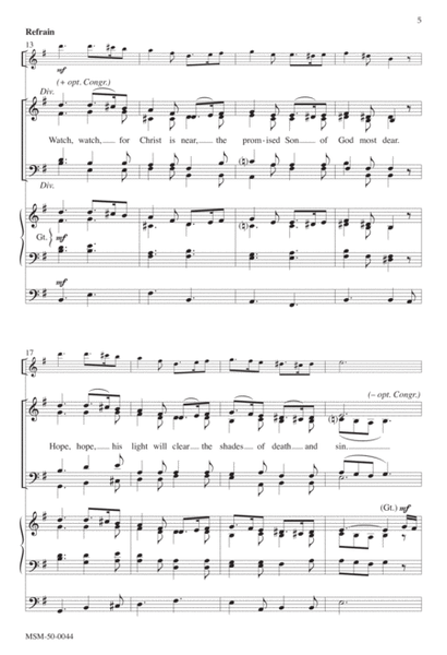 A Flickering Candle An Advent Candlelighting Anthem (Downloadable)
