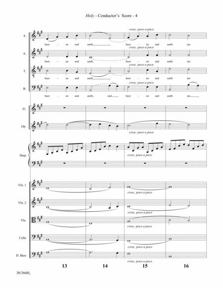 Holy (Sanctus) - Instrumental Ensemble Score and Parts