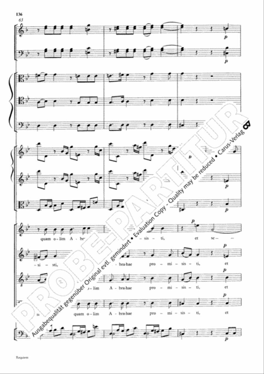 Requiem Requiem 4-Part scores gallery preview page 143