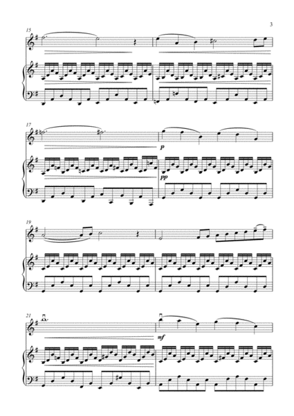 Saint-Sans - The Swan - violin and piano  Digital Sheet Music