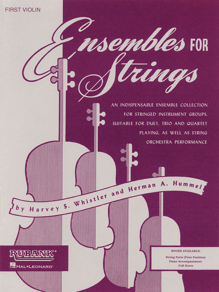 Ensembles For Strings - First Violin