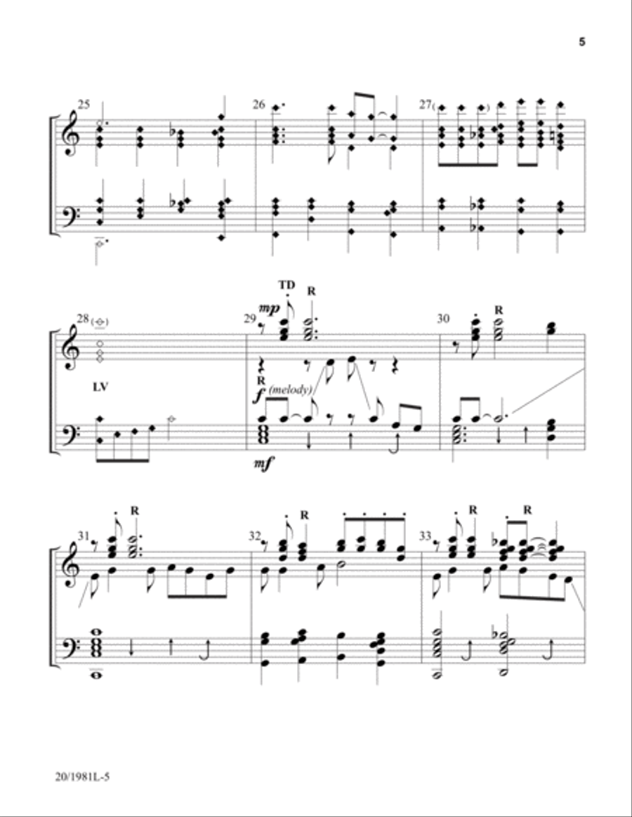 Heaven Bound 5-Octaves scores gallery preview page 5