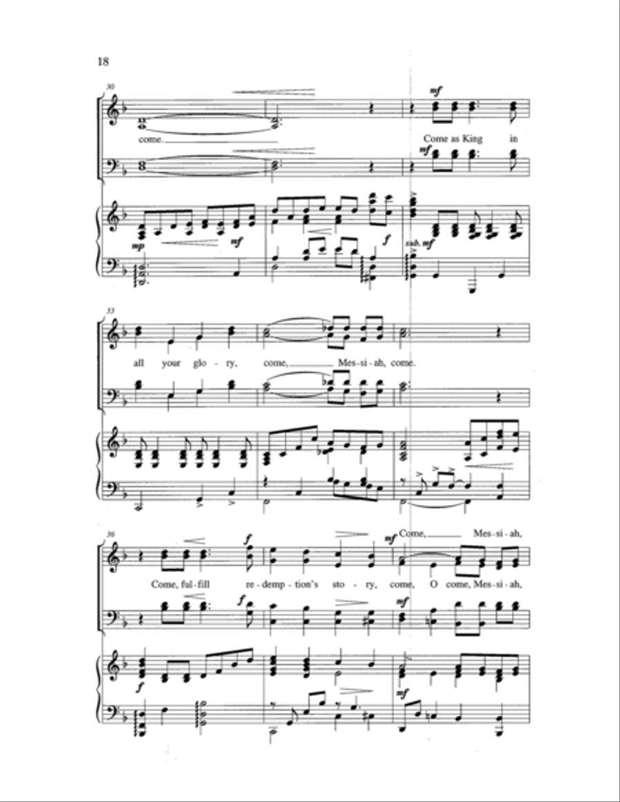 Go Tell It 4-Part scores gallery preview page 21