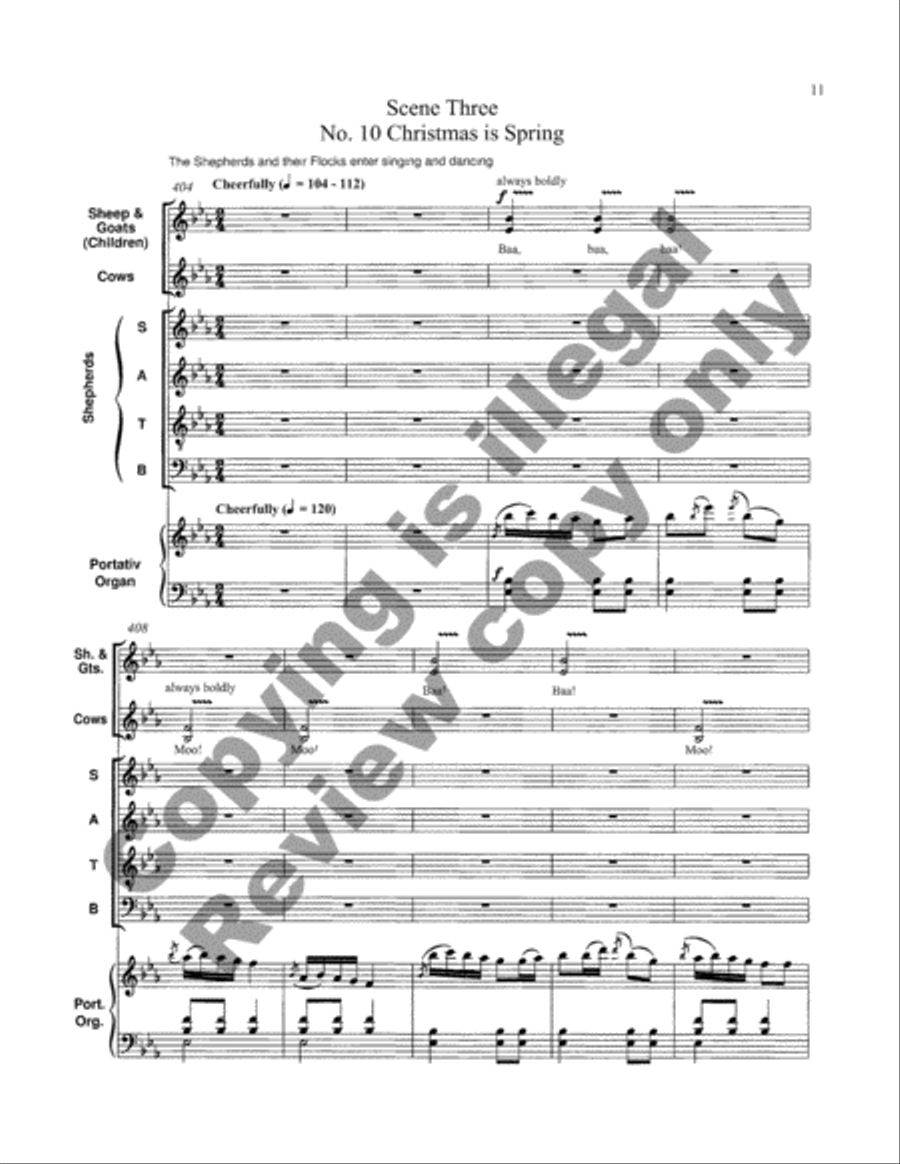 The Wise Women (Choral Score) Choir scores gallery preview page 11