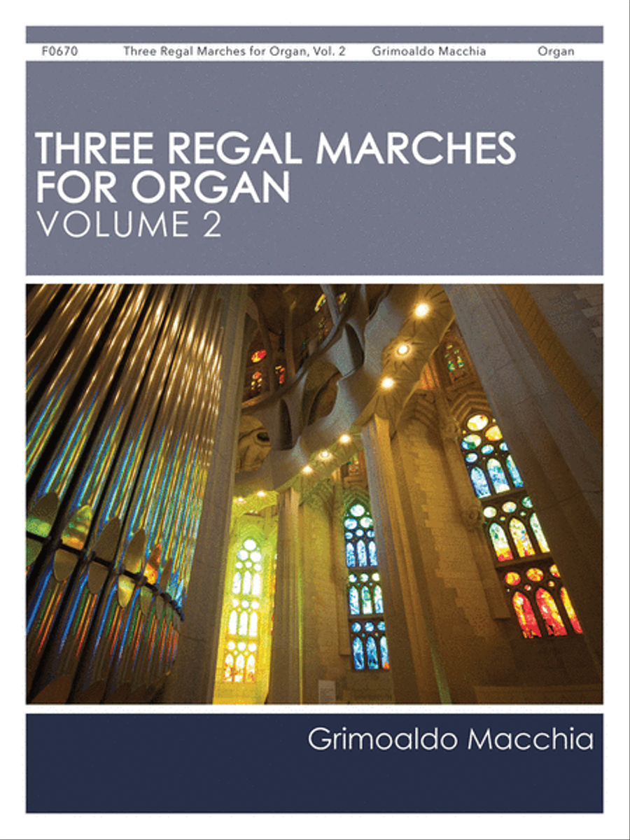 Three Regal Marches for Organ, Vol. 2 Organ scores gallery preview page 1