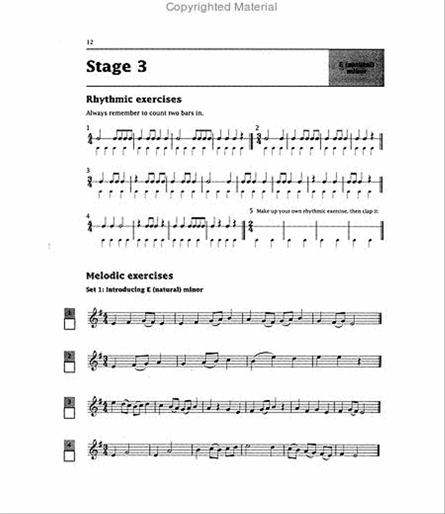 Improve Your Sight-reading! Violin, Level 2 Violin scores gallery preview page 4