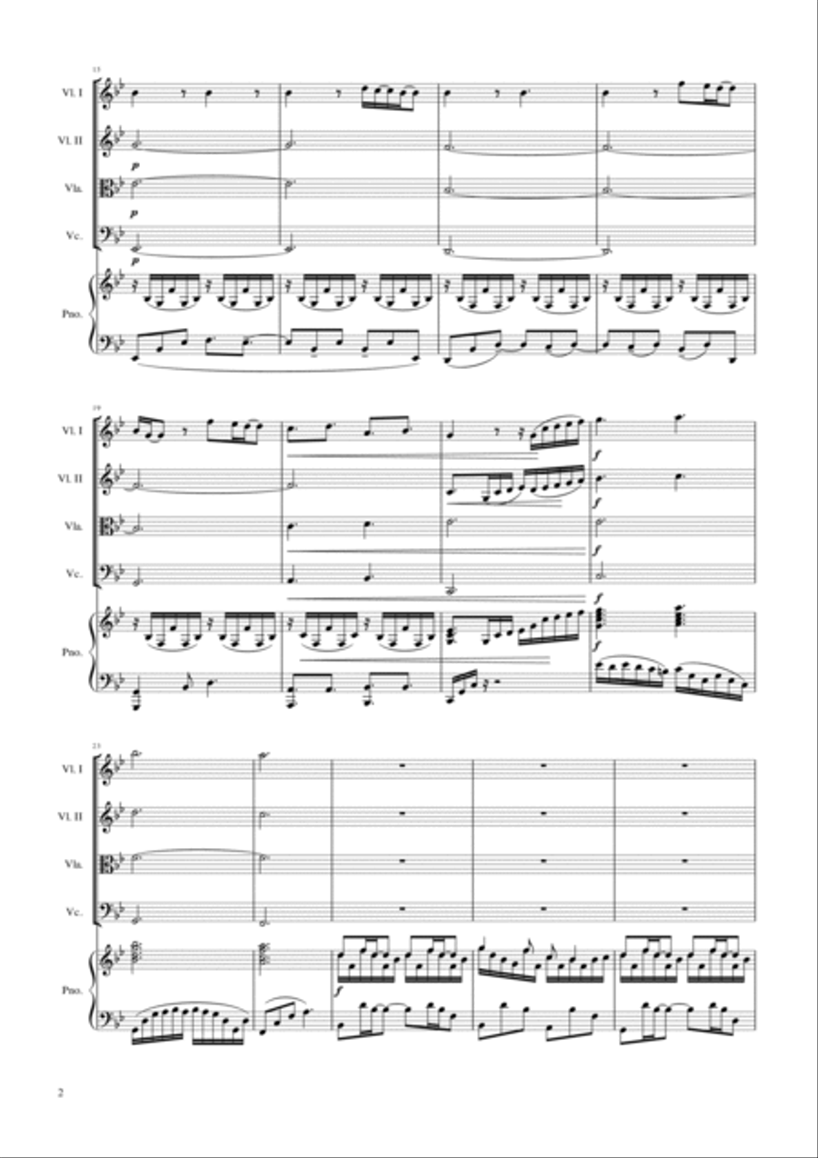 A Thousand Years Small Ensemble scores gallery preview page 2