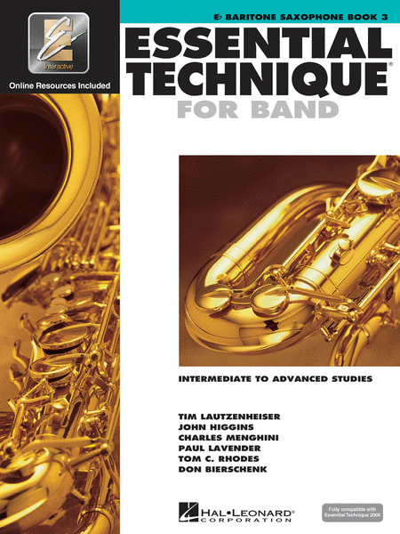 Essential Technique for Band - Intermediate to Advanced Studies (Baritone Saxophone)