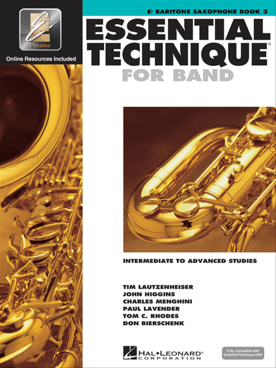 Essential Technique for Band with EEi - Intermediate to Advanced Studies Concert Band Methods - Sheet Music