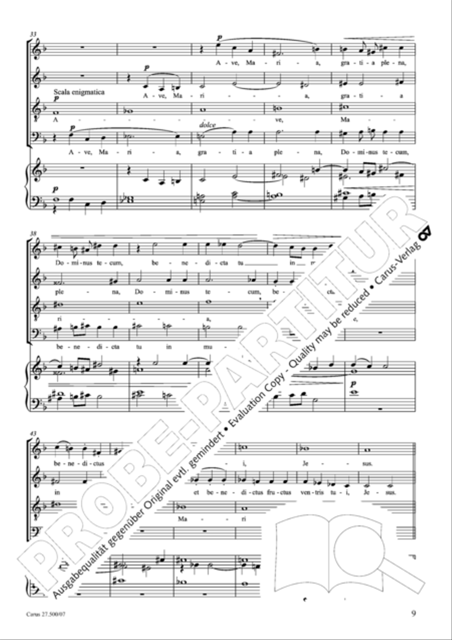 Quattro pezzi sacri Orchestra scores gallery preview page 10