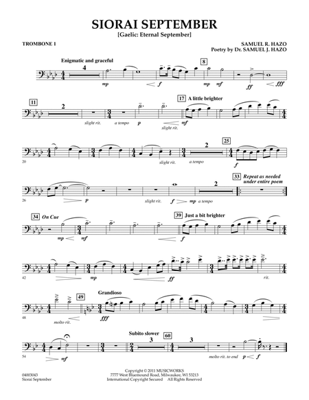Siorai September - Trombone 1