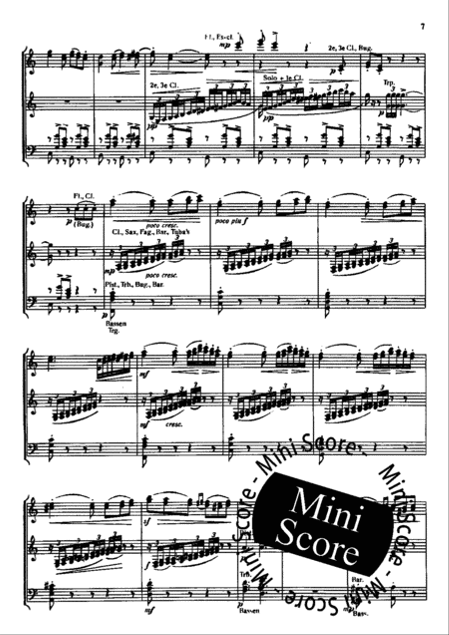 Capriccio Italien Capriccio Italien Concert Band scores gallery preview page 10
