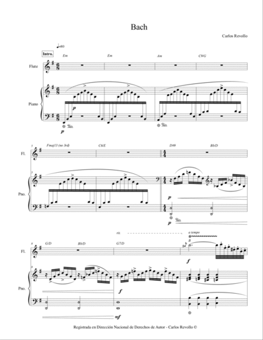 Bach Small Ensemble scores gallery preview page 2