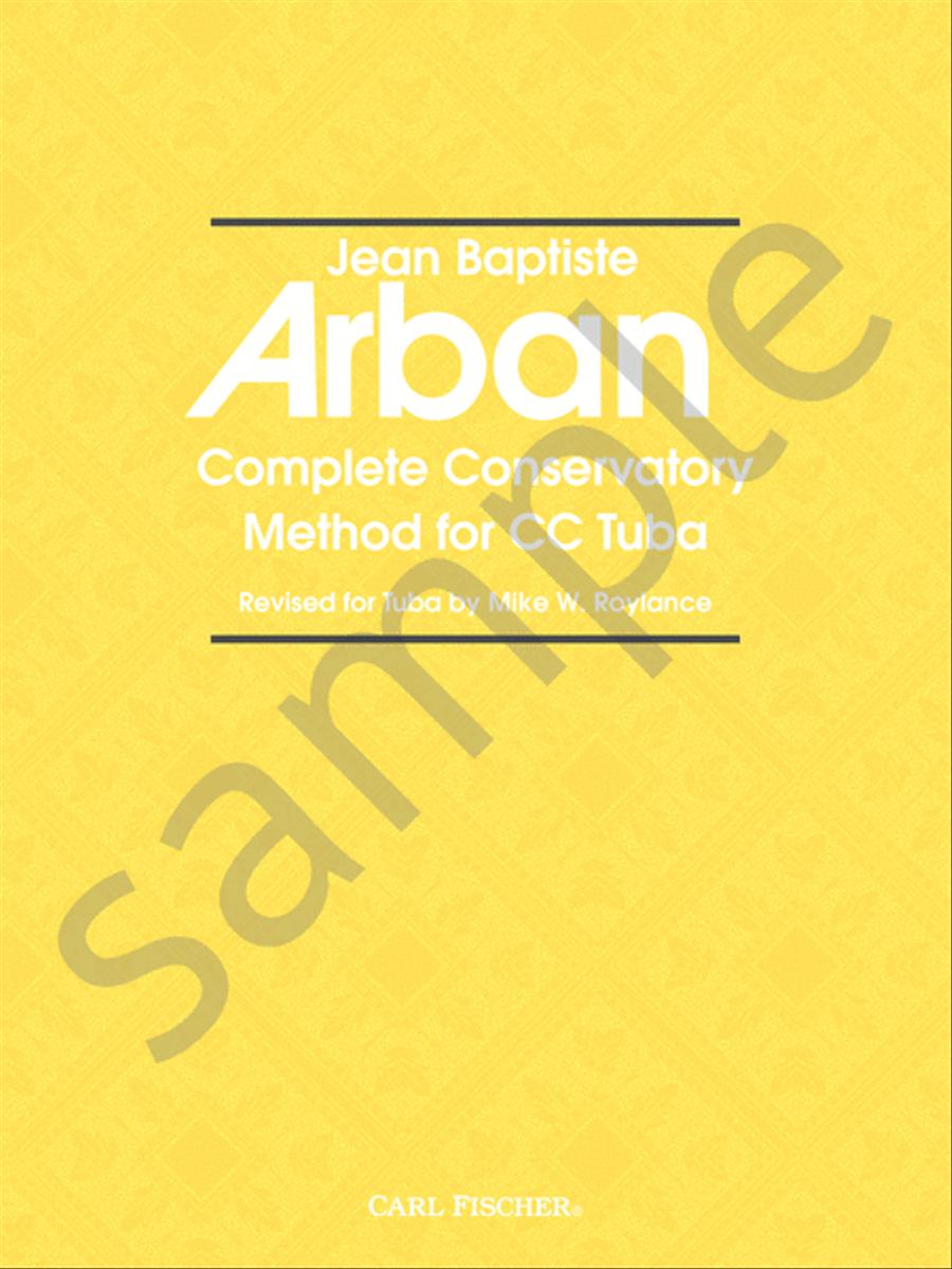 Complete Conservatory Method for CC Tuba Tuba scores gallery preview page 2