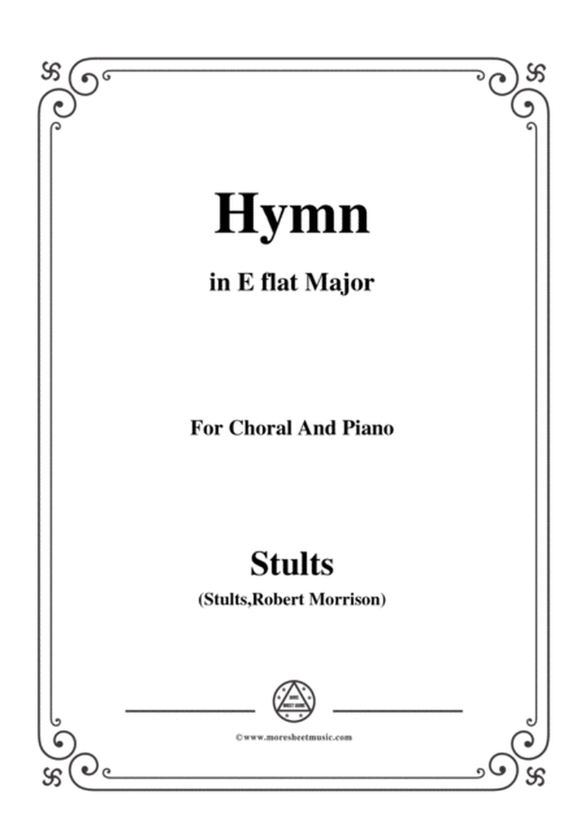 Stults-The Story of Christmas,No.3,Hymn,Of the Fathers Love Begotten,in E flat Major,for Choral and image number null