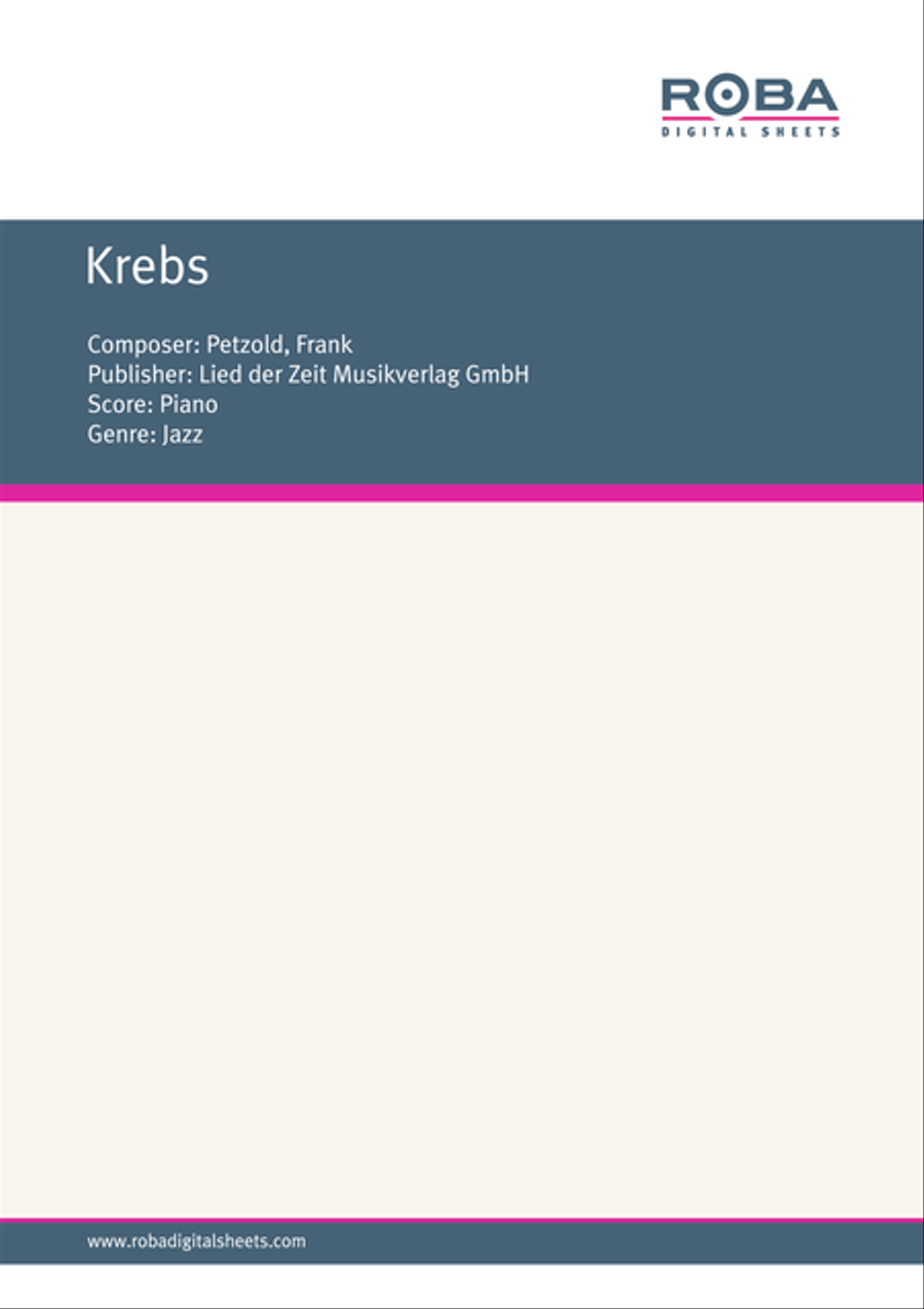 Krebs Krebs Piano Solo scores gallery preview page 1