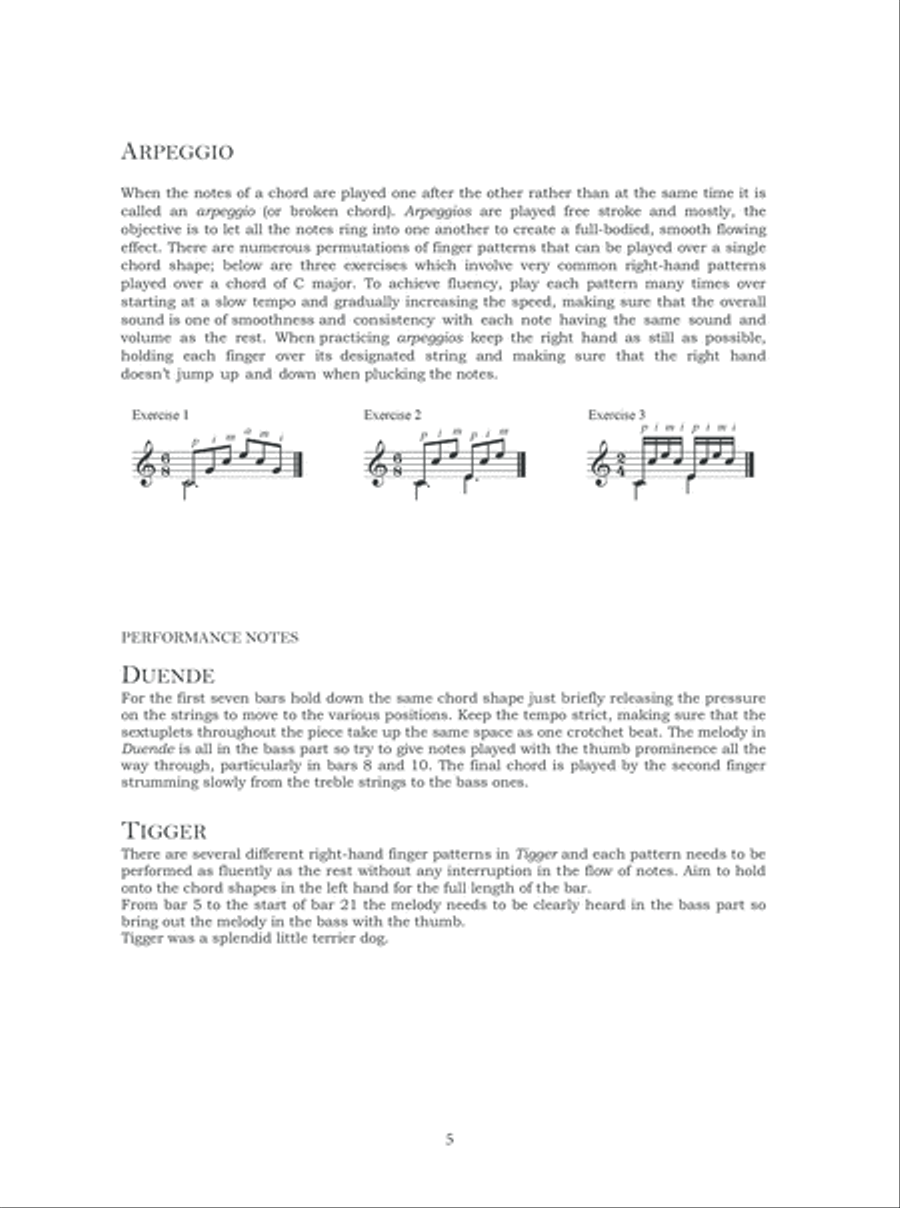 Anthology of Classical Guitar Techniques Lute scores gallery preview page 6
