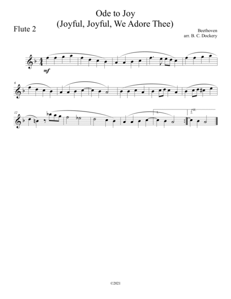 10 Easter Duets for 2 Flutes and Piano - Volume 1 image number null