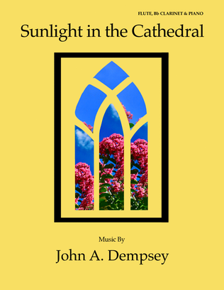 Book cover for Sunlight in the Cathedral (Trio for Flute, Clarinet and Piano)