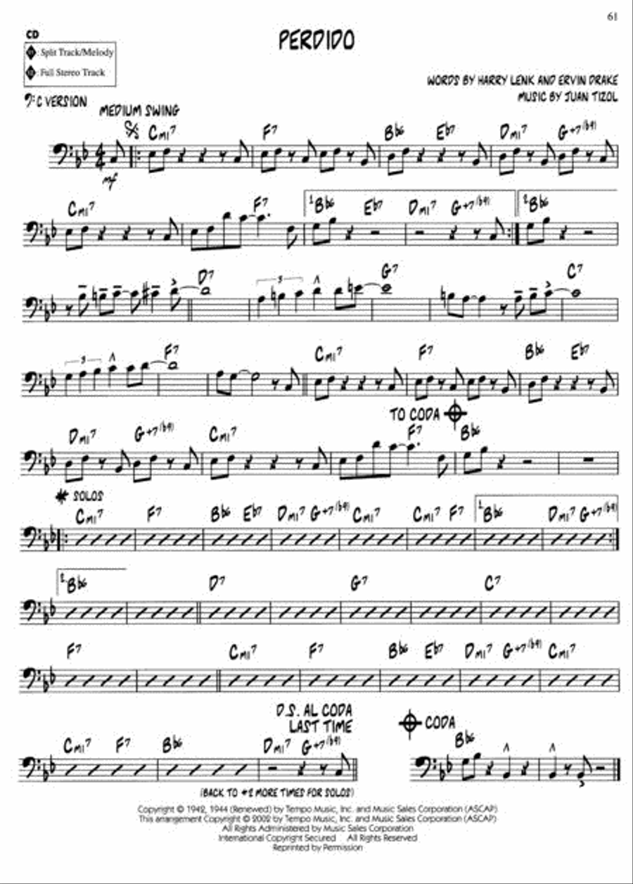 Jazz Play-Along Series Volume 1 - Duke Ellington C Instrument scores gallery preview page 5