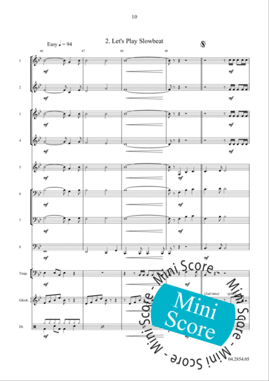 Let's Play Brass Band scores gallery preview page 14