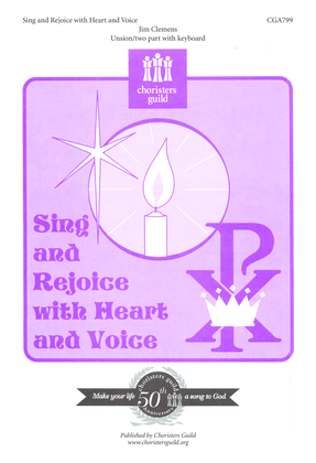 Book cover for Sing and Rejoice with Heart and Voice