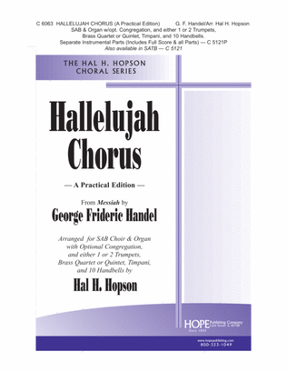 Book cover for Hallelujah Chorus-SAB-Digital Download