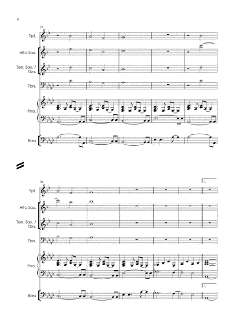 Easy Easy Tenor Saxophone scores gallery preview page 6