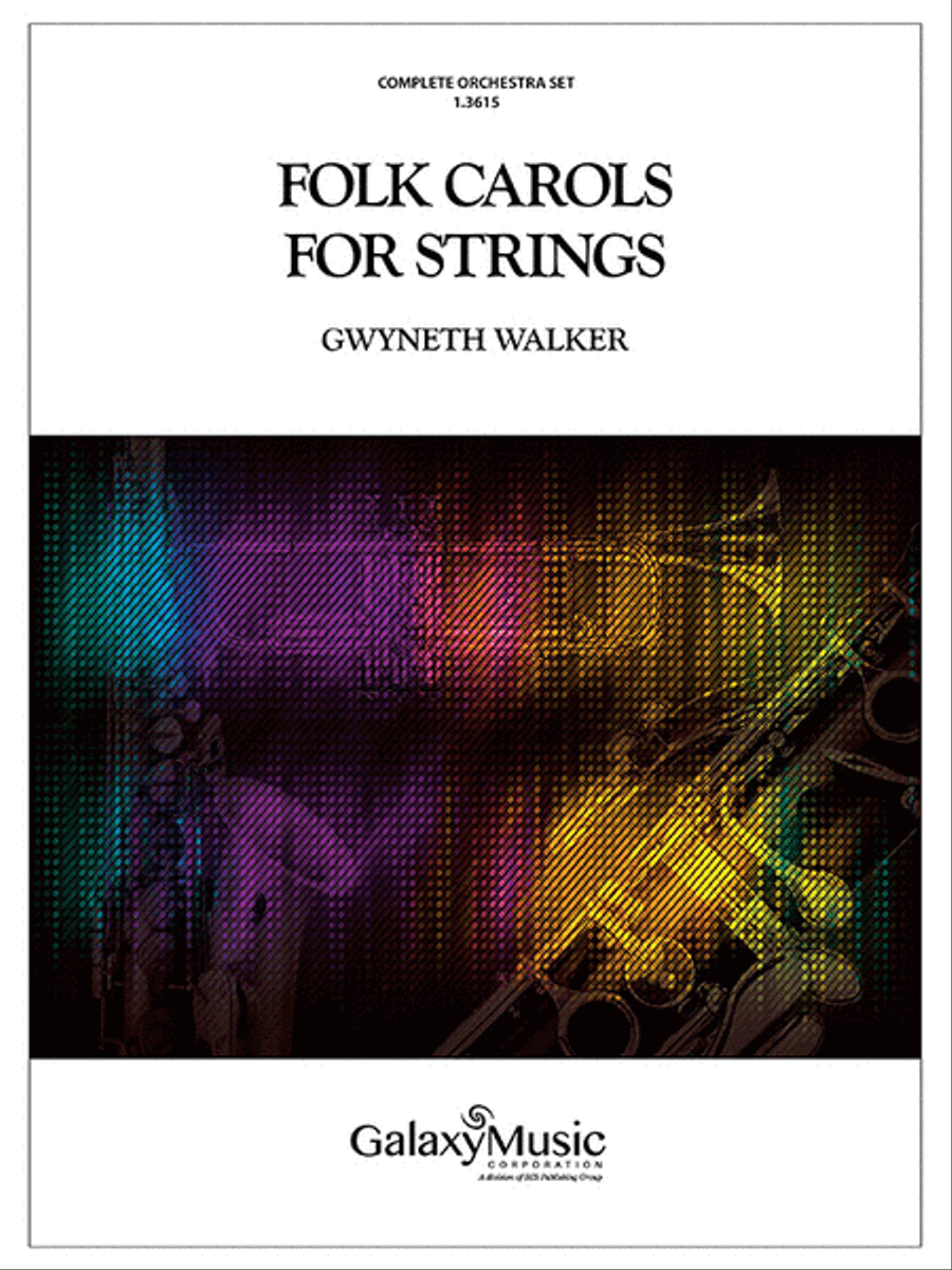 Folk Carols for Strings String Orchestra scores gallery preview page 1