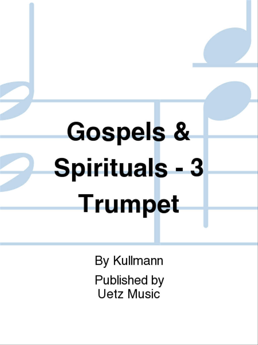 Gospels & Spirituals - 3 Trumpet Trumpet Trio scores gallery preview page 1