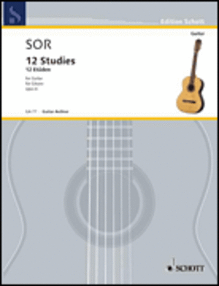 Book cover for 12 Studies, Op. 6