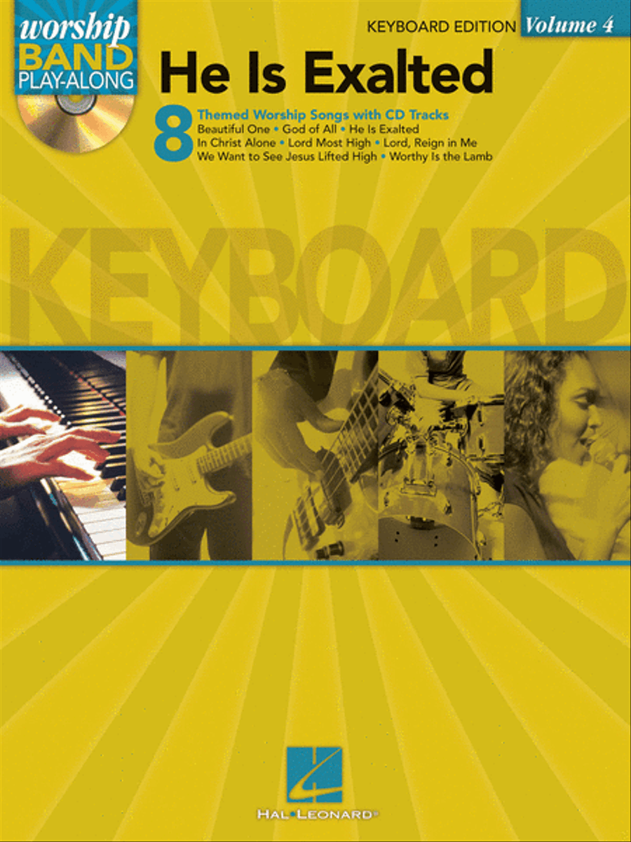 He Is Exalted - Keyboard Edition Piano scores gallery preview page 1