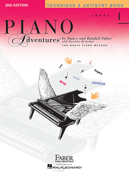 Piano Adventures Level 1 - Technique & Artistry Book (Original Edition)