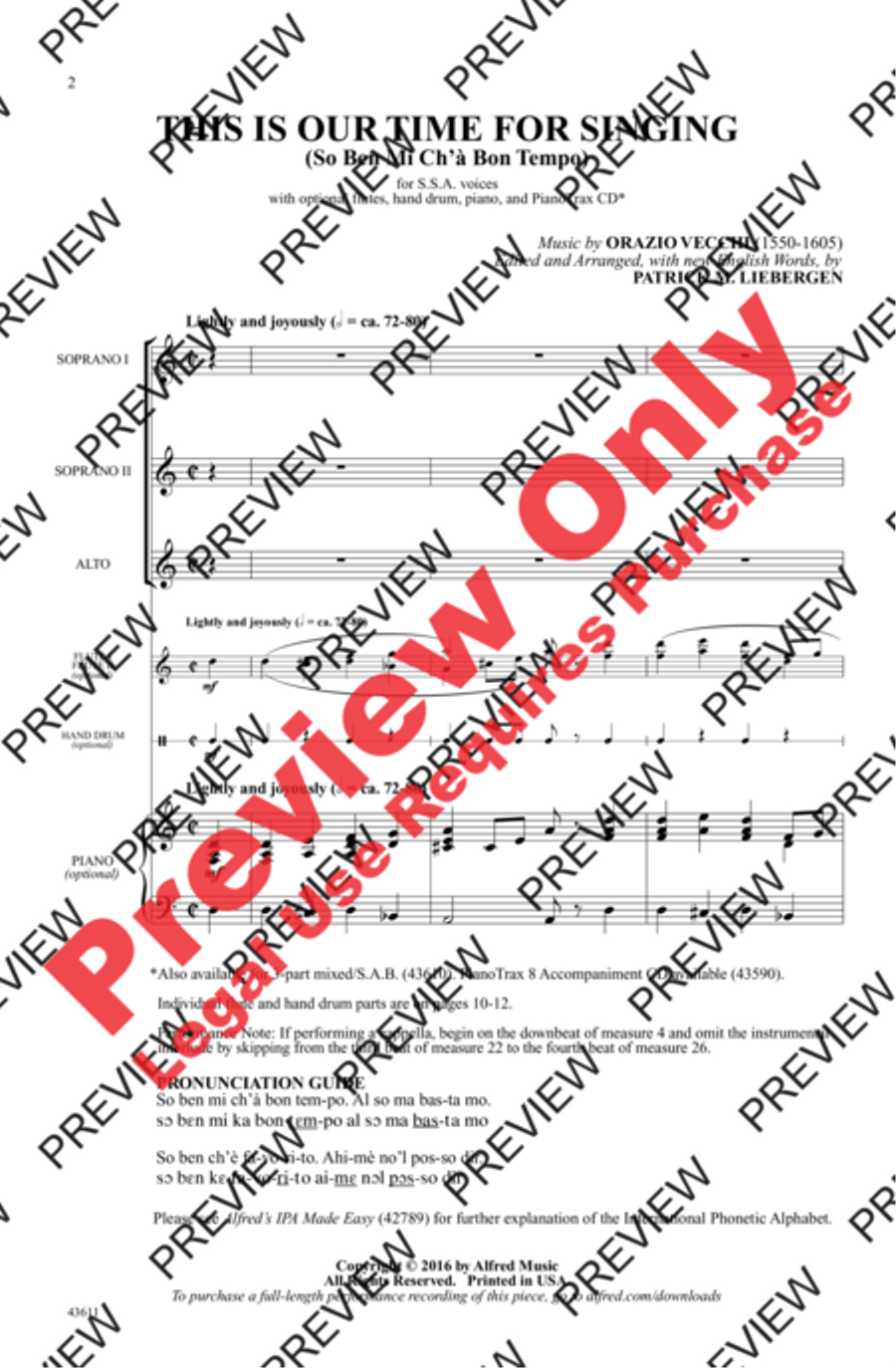 This Is Our Time for Singing Women's Choir scores gallery preview page 2