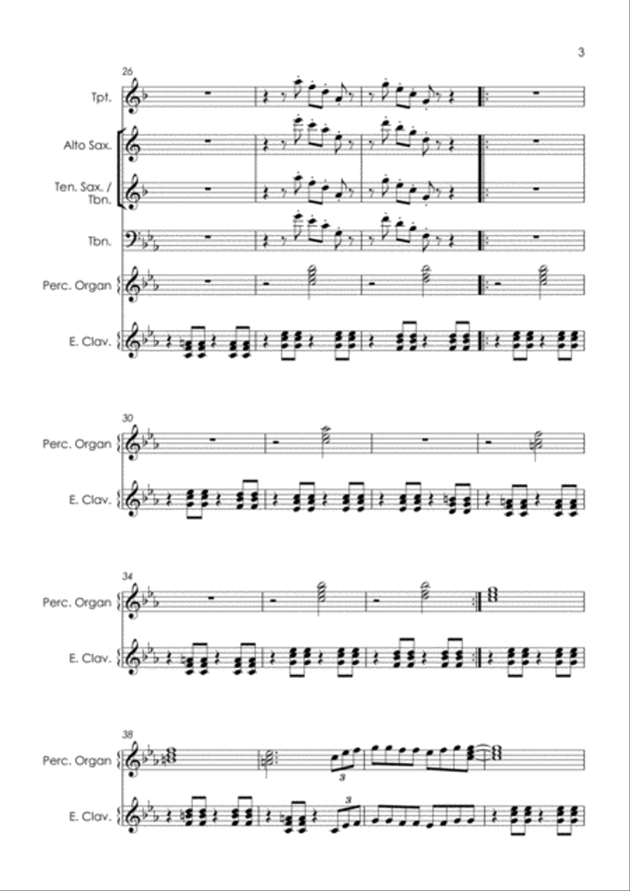 Master Blaster Tenor Saxophone scores gallery preview page 4