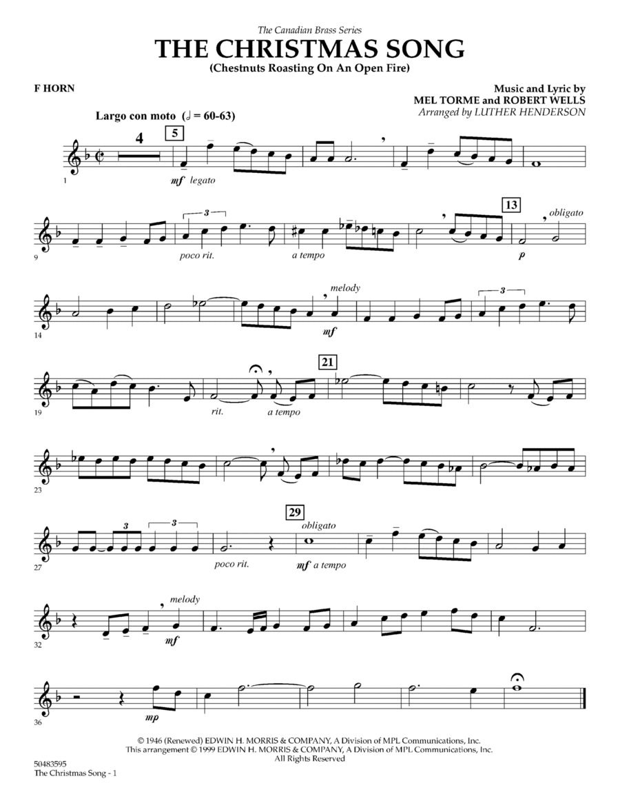 The Christmas Song (Chestnuts Roasting)