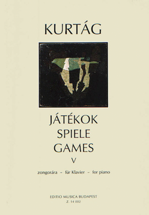 Book cover for Games for Piano – Volume 5