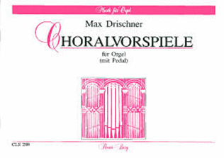 Book cover for Choralvorspiele fur Orgel mit Pedal