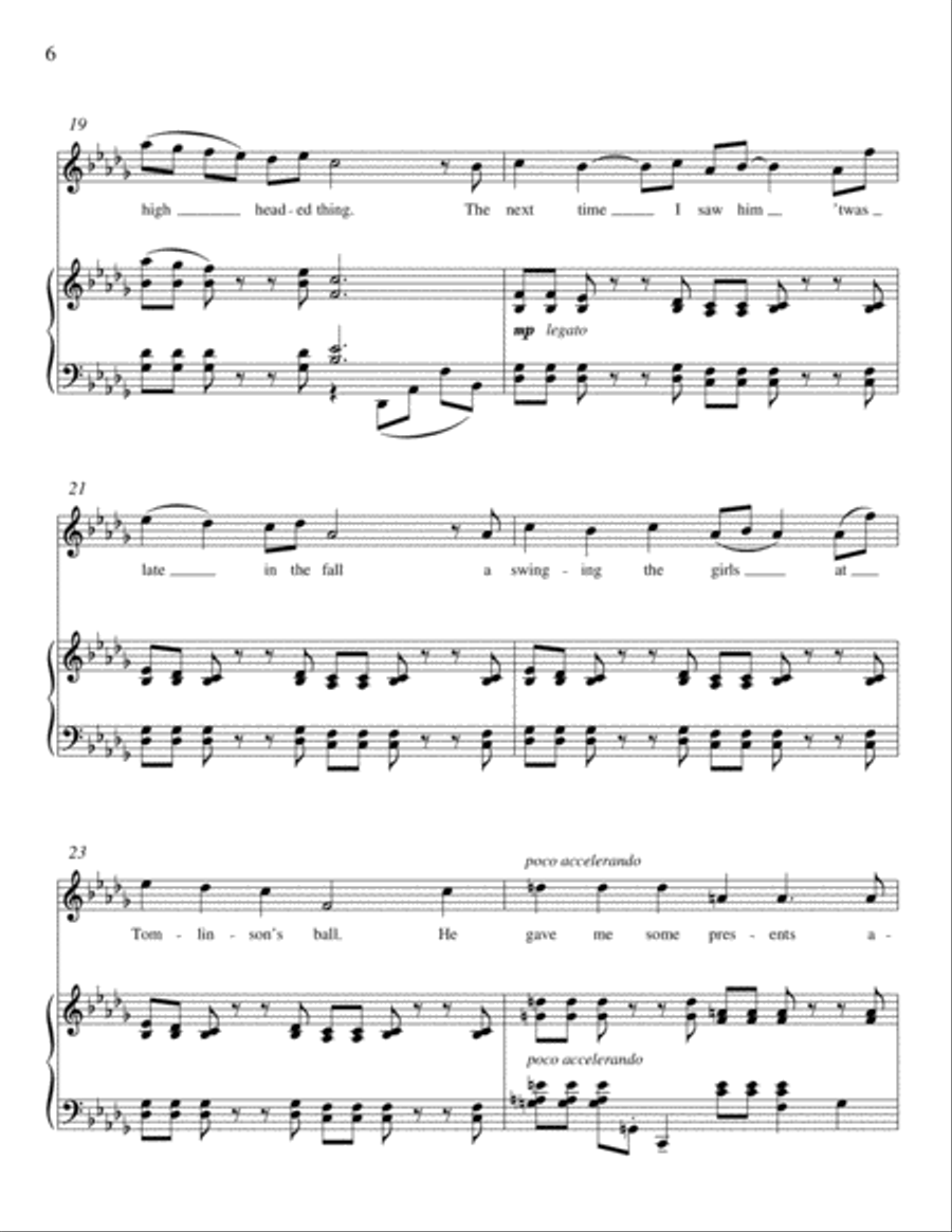 Cowboy Songs Orchestra scores gallery preview page 5