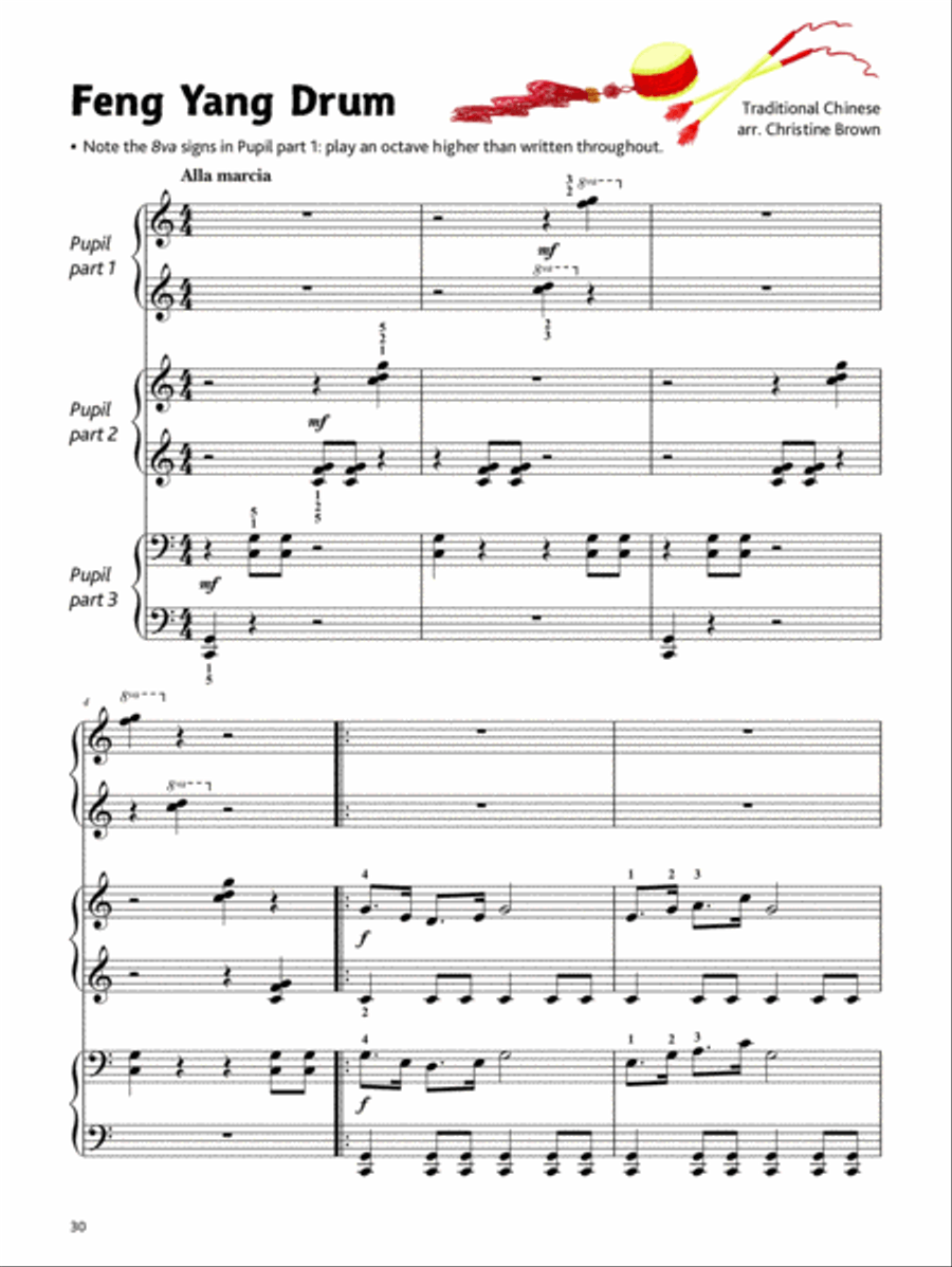 Piano Star: Grade 1 Piano Method scores gallery preview page 5