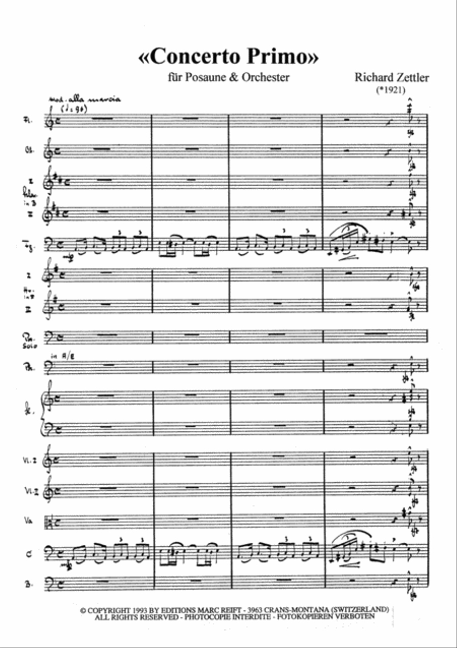 Concerto Primo Orchestra scores gallery preview page 3