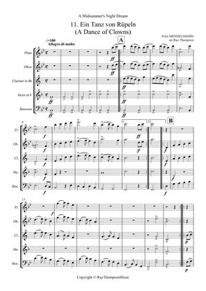 Mendelssohn: Incidental Music from A Midsummer Night’s Dream Op.61 - 11."Ein Tanz von Rüpeln"