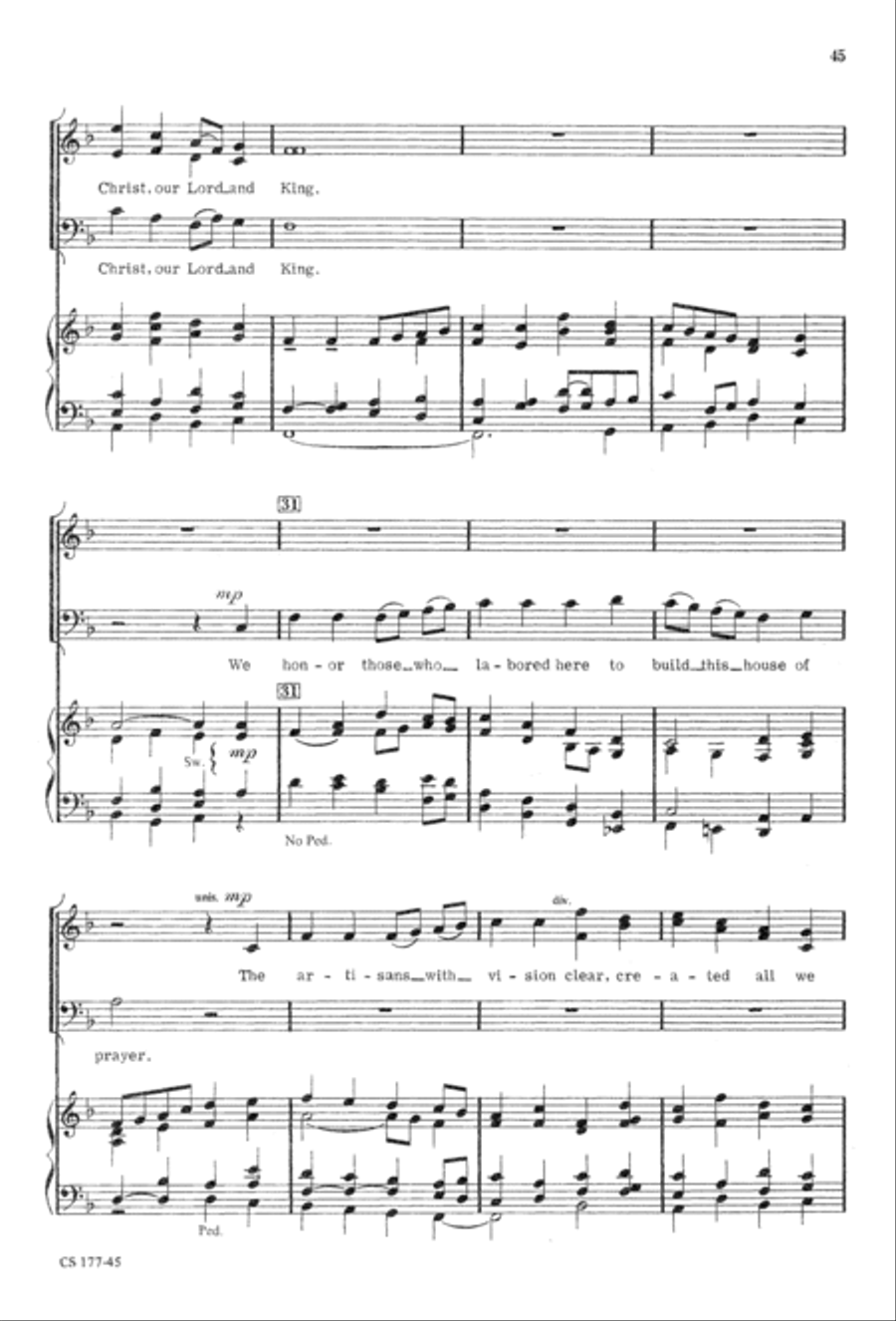 Foundation Anthems 3-Part scores gallery preview page 47