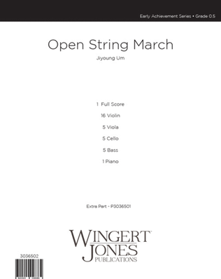 Book cover for Open String March