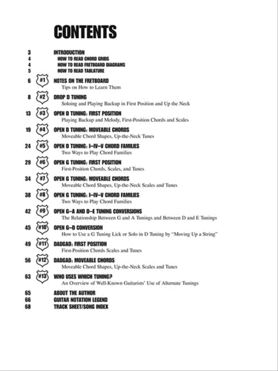 Fretboard Roadmaps – Alternate Guitar Tunings Guitar Tablature scores gallery preview page 2
