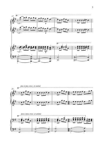 Clair de Lune - 4 hands (G maj) image number null